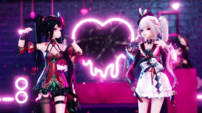 火花&花火 Sparxie & Sparkle - 愛包ダンスホール Heart Pie Dancehall