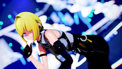 【MMD ZZZ  4K/60fps】《Evelyn Chevalier (イヴリン・シェヴァリエ)》~《D.Holic (디홀릭) - Chewy (쫄깃쫄깃)》