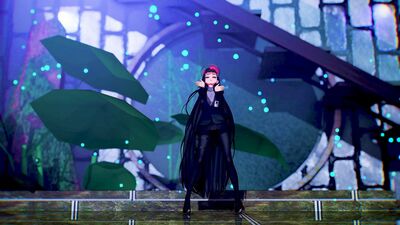 【MMD ブルーアーカイブ 4K/60fps】《Tsukatsuki Rio (調月リオ)》~《Red Velvet 레드벨벳 'Queendom》