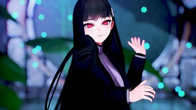 【MMD ブルーアーカイブ 4K/60fps】《Tsukatsuki Rio (調月リオ)》~《Red Velvet 레드벨벳 'Queendom》