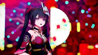 【MMD 崩壊：スターレイル 4K/60fps】《Sparkle (花火)》~《GIRL'S DAY - Something》