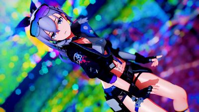 【MMD 崩壊：スターレイル 4K/60fps】《Silver Wolf (銀狼)》~《GIRL'S DAY - Something》