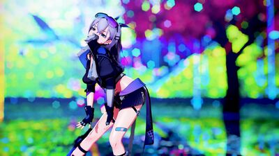 【MMD 崩壊：スターレイル 4K/60fps】《Silver Wolf (銀狼)》~《GIRL'S DAY - Something》