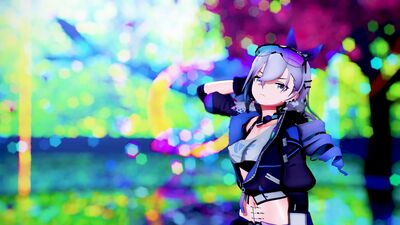 【MMD 崩壊：スターレイル 4K/60fps】《Silver Wolf (銀狼)》~《GIRL'S DAY - Something》