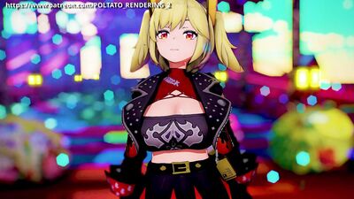 【MMD ゼンレスゾーンゼロ-ZZZ 4K/60fps】《Burnice White (バーニス・ホワイト)》~《NewJeans (뉴진스) 'ASAP'》