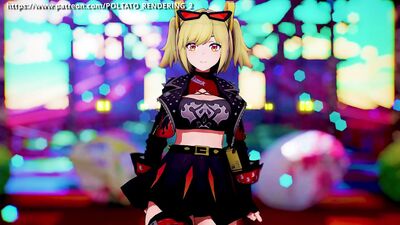 【MMD ゼンレスゾーンゼロ-ZZZ 4K/60fps】《Burnice White (バーニス・ホワイト)》~《NewJeans (뉴진스) 'ASAP'》