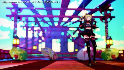 【MMD ゼンレスゾーンゼロ-ZZZ 4K/60fps】《Burnice White (バーニス・ホワイト)》~《NewJeans (뉴진스) 'ASAP'》