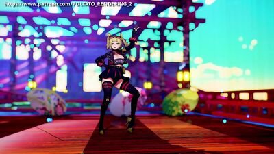 【MMD ゼンレスゾーンゼロ-ZZZ 4K/60fps】《Burnice White (バーニス・ホワイト)》~《NewJeans (뉴진스) 'ASAP'》