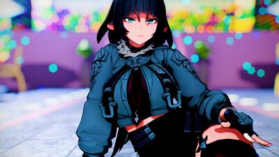 【MMD ゼンレスゾーンゼロ-ZZZ 4K/60fps】《Jane Doe (ジェーン・ドゥ))》~《KISS OF LIFE (키스오브라이프) 'Midas Touc