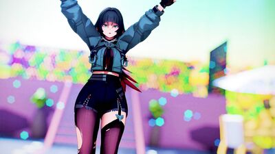【MMD ゼンレスゾーンゼロ-ZZZ 4K/60fps】《Jane Doe (ジェーン・ドゥ))》~《KISS OF LIFE (키스오브라이프) 'Midas Touc