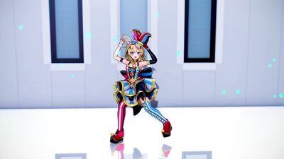 【MMD ホロライブ 4K/60fps】《Omaru Polka (尾丸ポルカ)》~《LE SSERAFIM (르세라핌) 'UNFORGIVEN'》