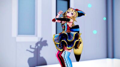 【MMD ホロライブ 4K/60fps】《Omaru Polka (尾丸ポルカ)》~《LE SSERAFIM (르세라핌) 'UNFORGIVEN'》