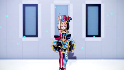 【MMD ホロライブ 4K/60fps】《Omaru Polka (尾丸ポルカ)》~《LE SSERAFIM (르세라핌) 'UNFORGIVEN'》