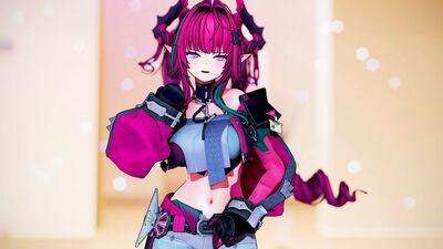 【MMD エンドフィールド  4K/60fps】《Yvonne (イヴォンヌ)》~《(너 밖에 몰라 (ONE WAY LOVE)) · HYOLYN》