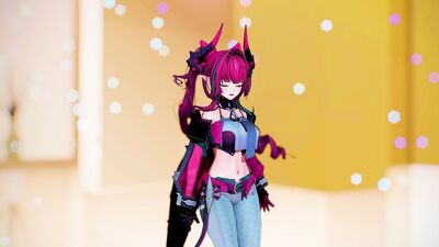 【MMD エンドフィールド  4K/60fps】《Yvonne (イヴォンヌ)》~《(너 밖에 몰라 (ONE WAY LOVE)) · HYOLYN》
