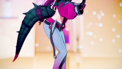 【MMD エンドフィールド  4K/60fps】《Yvonne (イヴォンヌ)》~《(너 밖에 몰라 (ONE WAY LOVE)) · HYOLYN》