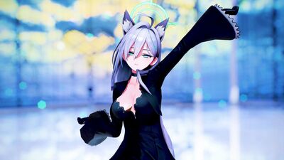 【MMD ブルーアーカイブ 4K/60fps】《Shiroko Terror (シロコ＊テラー)》~《KISS OF LIFE (키스오브라이프) 'Midas Touc