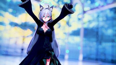 【MMD ブルーアーカイブ 4K/60fps】《Shiroko Terror (シロコ＊テラー)》~《KISS OF LIFE (키스오브라이프) 'Midas Touc