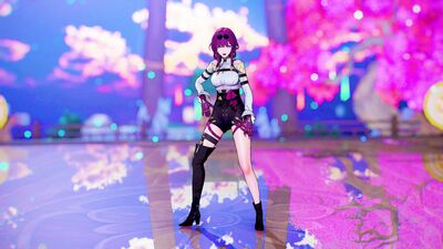 【MMD 崩壊：スターレイル 4K/60fps】《Kafka (カフカ)》~《KISS OF LIFE (키스오브라이프) 'Midas Touch'》