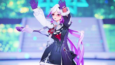 【MMD 崩壊：スターレイル 4K/60fps】《Evernight (長夜月)》~《CL 'Tie a Cherry'》