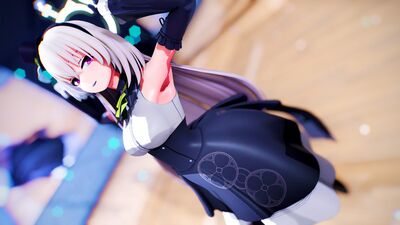 【MMD ブルーアーカイブ 4K/60fps】《Utazumi Sakurako (Idol ver.) (歌住サクラコ (アイドル Ver.)》~《D.Holic (디