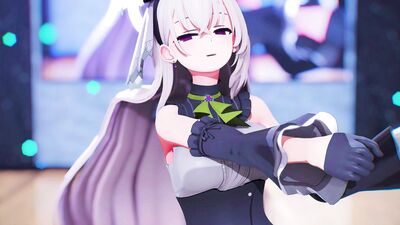 【MMD ブルーアーカイブ 4K/60fps】《Utazumi Sakurako (Idol ver.) (歌住サクラコ (アイドル Ver.)》~《D.Holic (디
