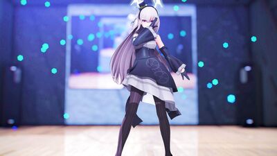 【MMD ブルーアーカイブ 4K/60fps】《Utazumi Sakurako (Idol ver.) (歌住サクラコ (アイドル Ver.)》~《D.Holic (디