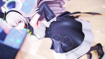 【MMD ブルーアーカイブ 4K/60fps】《Utazumi Sakurako (Idol ver.) (歌住サクラコ (アイドル Ver.)》~《D.Holic (디