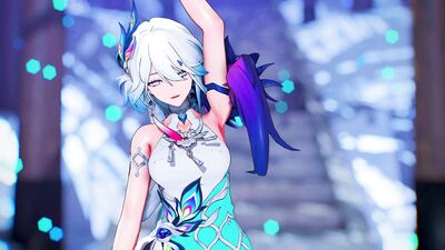 【MMD 崩壊：スターレイル 4K/60fps】《Yao Guang (爻光)》~《BLACKPINK - ‘뛰어(JUMP)’》