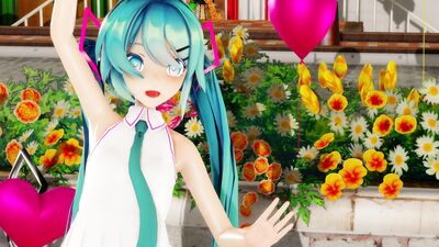 (Ray-MMD) Sour Hatsune Miku _Love Words V_DECO*27