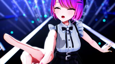 【MMD ホロライブ】《Tokoyami Towa (常闇トワ)》~《おまえも♡ / You too♡》