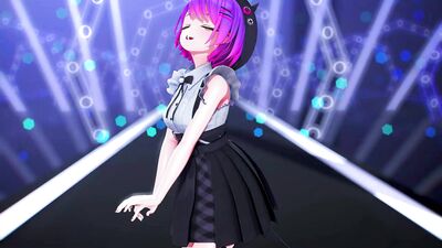 【MMD ホロライブ】《Tokoyami Towa (常闇トワ)》~《おまえも♡ / You too♡》