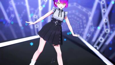 【MMD ホロライブ】《Tokoyami Towa (常闇トワ)》~《おまえも♡ / You too♡》