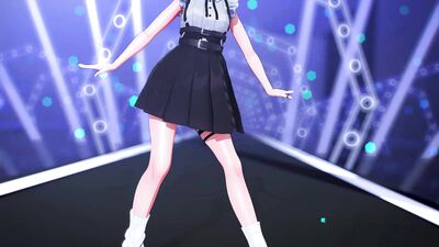 【MMD ホロライブ】《Tokoyami Towa (常闇トワ)》~《おまえも♡ / You too♡》