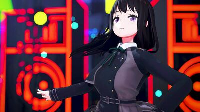 【MMD リコリス・リコイル 4K/60fps】《Takina Inoue (井ノ上たきな)》~《레인보우(Rainbow) - "A"》