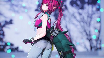 【MMD エンドフィールド 4K/60fps】《Yvonne (イヴォンヌ)》~《Gimme×Gimme feat. 初音ミク・鏡音リン》