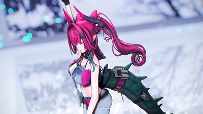 【MMD エンドフィールド 4K/60fps】《Yvonne (イヴォンヌ)》~《Gimme×Gimme feat. 初音ミク・鏡音リン》