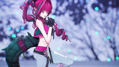 【MMD エンドフィールド 4K/60fps】《Yvonne (イヴォンヌ)》~《Gimme×Gimme feat. 初音ミク・鏡音リン》