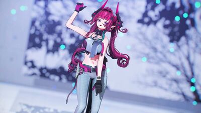【MMD エンドフィールド 4K/60fps】《Yvonne (イヴォンヌ)》~《Gimme×Gimme feat. 初音ミク・鏡音リン》