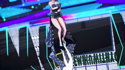 【MMD エンドフィールド 4K/60fps】《Velina Airgid (ヴェリナ・エガード)》~《Gimme×Gimme feat. 初音ミク・鏡音リン》