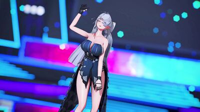 【MMD エンドフィールド 4K/60fps】《Velina Airgid (ヴェリナ・エガード)》~《Gimme×Gimme feat. 初音ミク・鏡音リン》